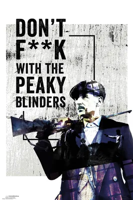Produktbild von Peaky Blinders - Poster - Don't F**k With