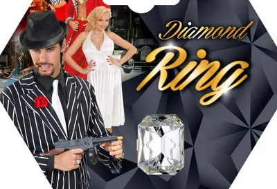 Produktbild von Kristall Diamanten Ring