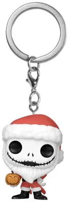 Obrázok produktu pre Funko Pocket POP! Keychain - Świąteczny Jack Skellington z "Miasteczka Halloween"