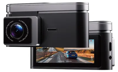Produktbild von Autokamera Dashcam - 4.5K und 2K - Vorne und hinten - WiFi 6 - Nachtsicht - 64 GB