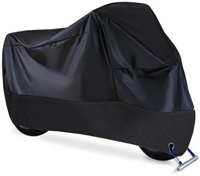 Produktbild von Wasserfeste Motorabdeckung, 210T, Allwetter-Lager, für Motorräder, 4XL, 294,6 x 139,7 x 109,2 cm
