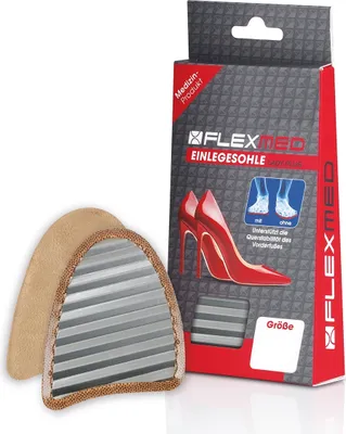 Produktbild von FLEXMED Einlegesohlen Lady 36-38 Schuheinlagen Gelsohle Einlagen Schuh Stabil