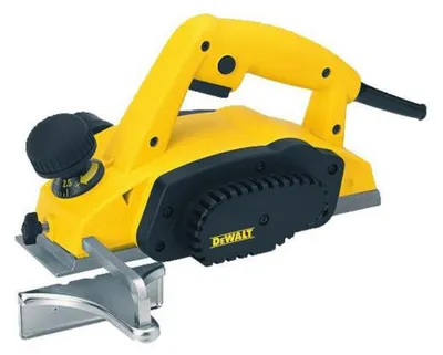 DEWALT Elektrohobel DW680K 600 W mit 2,5 mm Hobeltiefe und Transportkoffer