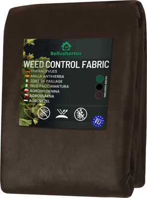 Produktbild von GARTENVLIES UNKRAUTVLIES Braun 50g/m² mit UV-Schutz 10m 1,6 m