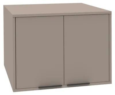 Produktbild von Fackelmann Aufsatzschrank 650 x 48 x 65 cm  Ideal für den Hauswirtschaftsraum, bietet umfangreichen Stauraum, viel Stauraum für Waschmittel und Co.