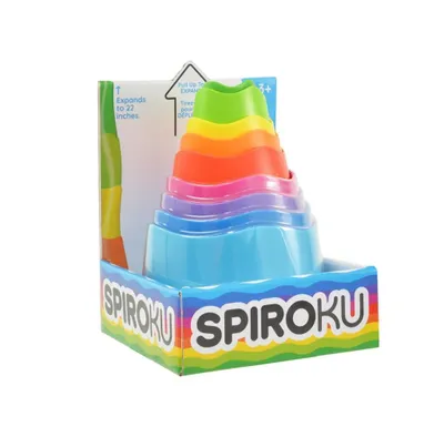 Obrázok produktu pre FAT BRAIN stohovacia hra SpiroKu stohovací valec