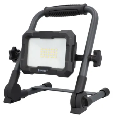 Produktbild von UniTec LED Akku-Arbeitsstrahler schwarz 20 W 2000 lm