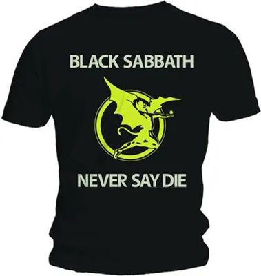 Produktbild von Black Sabbath Never Say Die Black S T-Shirt