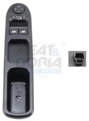 Produktbild von MEAT & DORIA 26457 Fensterheberschalter passend für PEUGEOT 307 CC (3B) Vorne Links Fensterheber Schalter