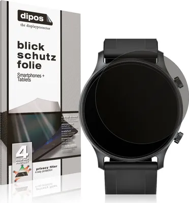 Produktbild von Blickschutzfolie für Haylou RS3 matt Schutzfolie Folie Display Schutz dipos