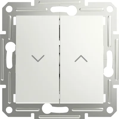 Produktbild von Schneider Electric ASFORA Rolladenschalter UP weiss EPH1370521D
