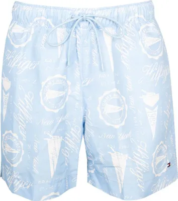Obrázek produktu pro Pánské plavky TOMMY HILFIGER s elastickým pasem a vnější stahovací šňůrkou, číslo výrobku XM0XM02859, velikost S, 100 % polyester