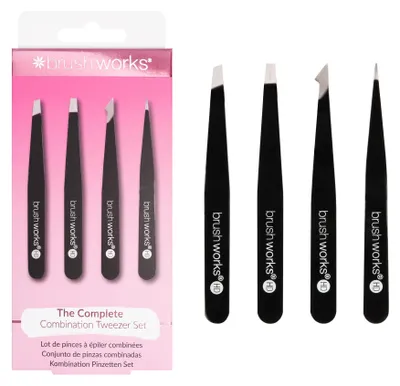 Immagine prodotto di Set di 4 pinzette Brushworks HD, nero