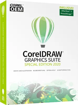 Zdjęcie produktu dla Pakiet graficzny CorelDRAW Graphics Suite Special Edition 2021 – pudełko + płyta DVD – nowy