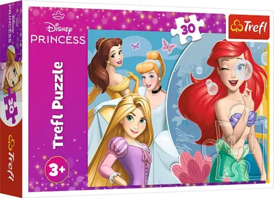 Zdjęcie produktu dla Puzzle Trefl Disney Princess 30 szt