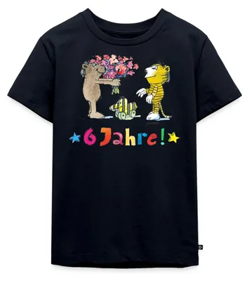 Produktbild von Spreadshirt Janosch Geburtstag 6 Jahre alt Kinder Premium T-Shirt, 110/116 (4 Jahre), Navy