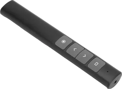 Produktbild von Präsentation Clicker 2.4G RF Chip ABS Silikon-Tasten Portable Plug and Play Wireless Presenter Fernbedienung für Büro