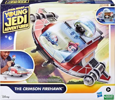 Produktbild von Star Wars F78785L0, Spaceshuttle, Young Jedi Adventures, 3 Jahr(e), Kunststoff, Mehrfarbig