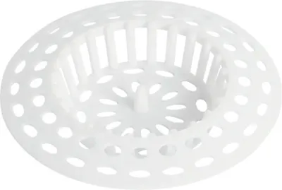 Produktbild von Abfluss-Sieb weiß 70 mm 2 Stück