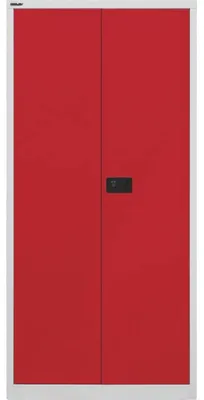 Produktbild von BISLEY Flügeltürenschrank Universal Maße: 91,4 x 195 x 40 cm (B x H x T) Anzahl der Fachböden: 4 Fachböden