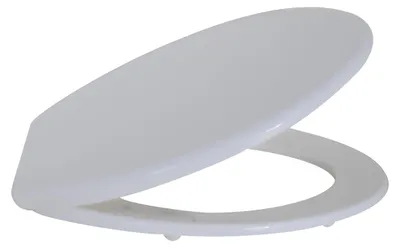 Produktbild von MSV WC-Sitz, Weiß, White, 46 x 37 x 1 cm
