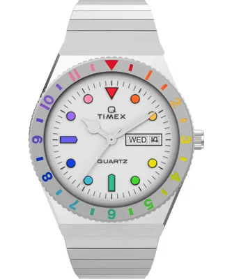 Image de Montre Timex, collection argentée, modèle unie