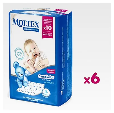 Produktbild von Calyxo Einweg-Wickelunterlage für Babys (60 x 60 cm) - 60 Stück