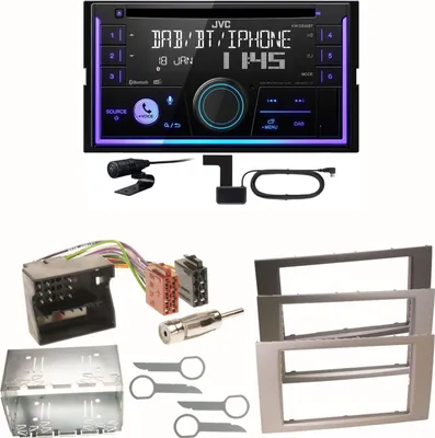 Produktbild von JVC KW-DB95BT Bluetooth DAB CD USB Einbauset für Ford Focus Fusion Galaxy S-Max