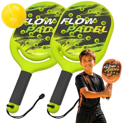 Zdjęcie produktu dla Rakietki Paletki 47Cm Do Gry W Padla Tenis Plażowy Padel Badminton + Piłka