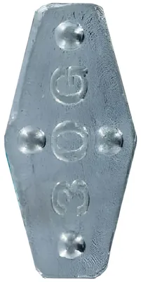 Produktbild von Jenzi Hex Lead Sarg- oder Sechskant-Bleie Bleigewichte 30g 3 Stk.