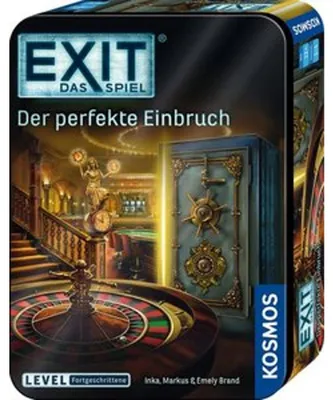 Immagine prodotto di KOSMOS EXIT Das Spiel: Der perfekte einbruch Jubiläums-Edition, Escape-Spiel, Spiel, Level Fortgeschrittene, ab 12 Jahren, 686109