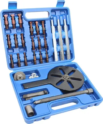 Image de Jeu d'outils pour extracteur de roulement, construction en acier durable, jeu polyvalent de 21 pièces, jeu de boîtes