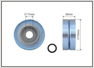 Produktbild von CAFFARO 316-00 Spannrolle Keilrippenriemen 70mm für HONDA CIVIC VIII Hatchback (FN, FK) für OPEL Vectra C Limousine (Z02)