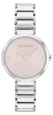 Obrázek produktu pro Jediný čas Calvin Klein postříbřená/ocelová kolekce Timeless - žena