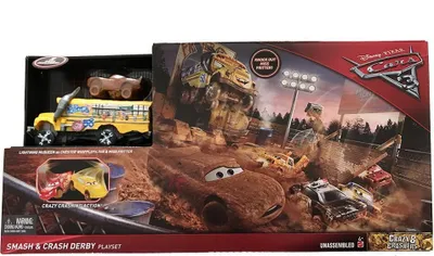 Immagine prodotto di Disney Cars 3 Fantastico set di gioco Crash Derby
