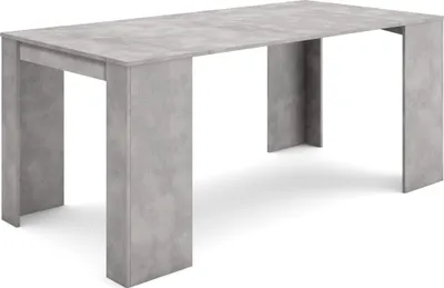 Immagine prodotto di S III Consolle allungabile, 180x90x77cm, Per 8 persone,  Tavolo da pranzo, Cemento