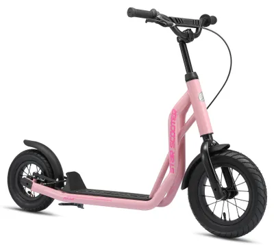 Produktbild von STAR SCOOTER Tretroller Kinderroller ab 6-7 Jahre | 12 Zoll 10 Zoll Mixed Edition | Berry