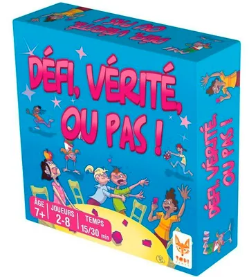 Image de DEFI, VERITE OU PAS - Jeu de Société - TOPI GAMES - 2 a 8 joueurs - Des 7 ans