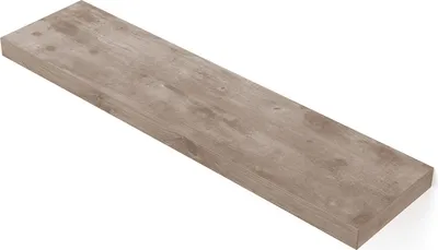 Produktbild von Hoppa! | Wandregal | Rustikales schwebendes Wandregal 80 x 20 cm - Braun - MDF