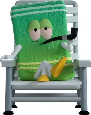 Produktbild von South Park Vinyl Figur South Park St. Patrick's Day Towelie 10 cm