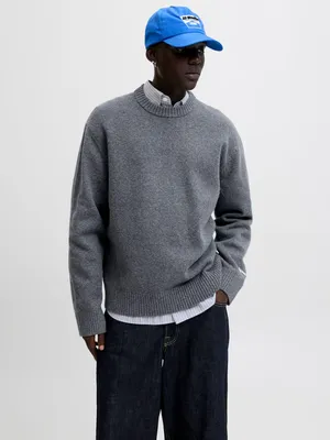 Image de JACK & JONES - Pull en maille Jornorrebro, col rond