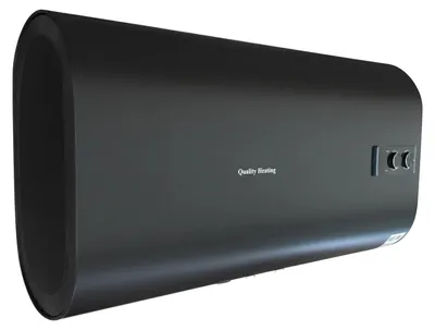 Zdjęcie produktu dla Elektryczny podgrzewacz wody, poziomy, 80 litrów - 2000 W - Sterowanie cyfrowe - Klasa energetyczna B - Biały