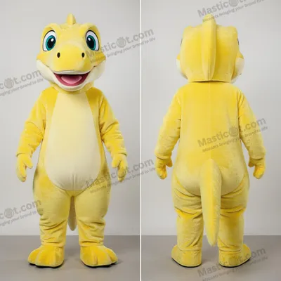 Image de Costume MASTICOT de Coelophysis jaune citron élégant