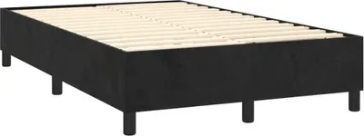 Immagine prodotto di Struttura letto senza materasso nero 120x200 cm in velluto