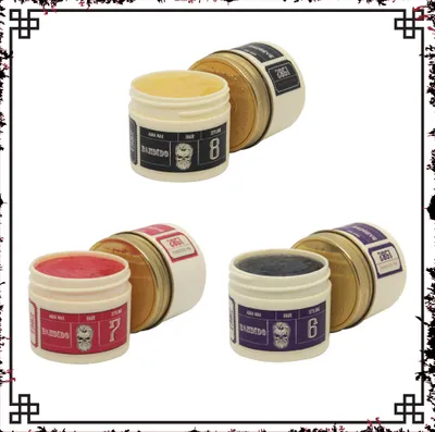 Produktbild von 3er Mix Bandido Haar Wax Hair Wax Styling Wax 125ml Black, Red, Violett