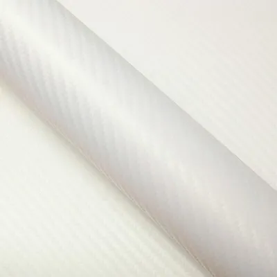 Image de DIMEXACT - Covering carbone blanc nacré pour toutes surfaces - 152 cm x 2.5 m - en Rouleau