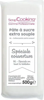 Produktbild von Fondant 500 g - Weiß