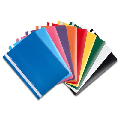 Produktbild von itenga Schnellhefter, DIN A4, PP, 10er Pack Farbmix