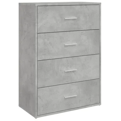 Produktbild von Sideboard Betongrau 60x31x84 cm Holzwerkstoff