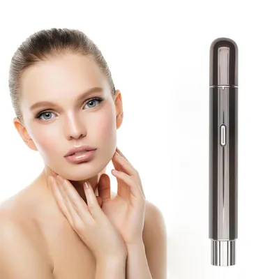 Produktbild von Elektrischer Augenbrauentrimmer, tragbarer Nasenhaartrimmer,präzise Haarentfernung für Augenbrauen und Gesicht, wiederaufladbar,für Damen & Herren